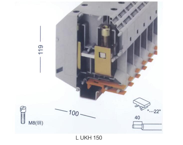 F01通用型接地端子（L UK）系列